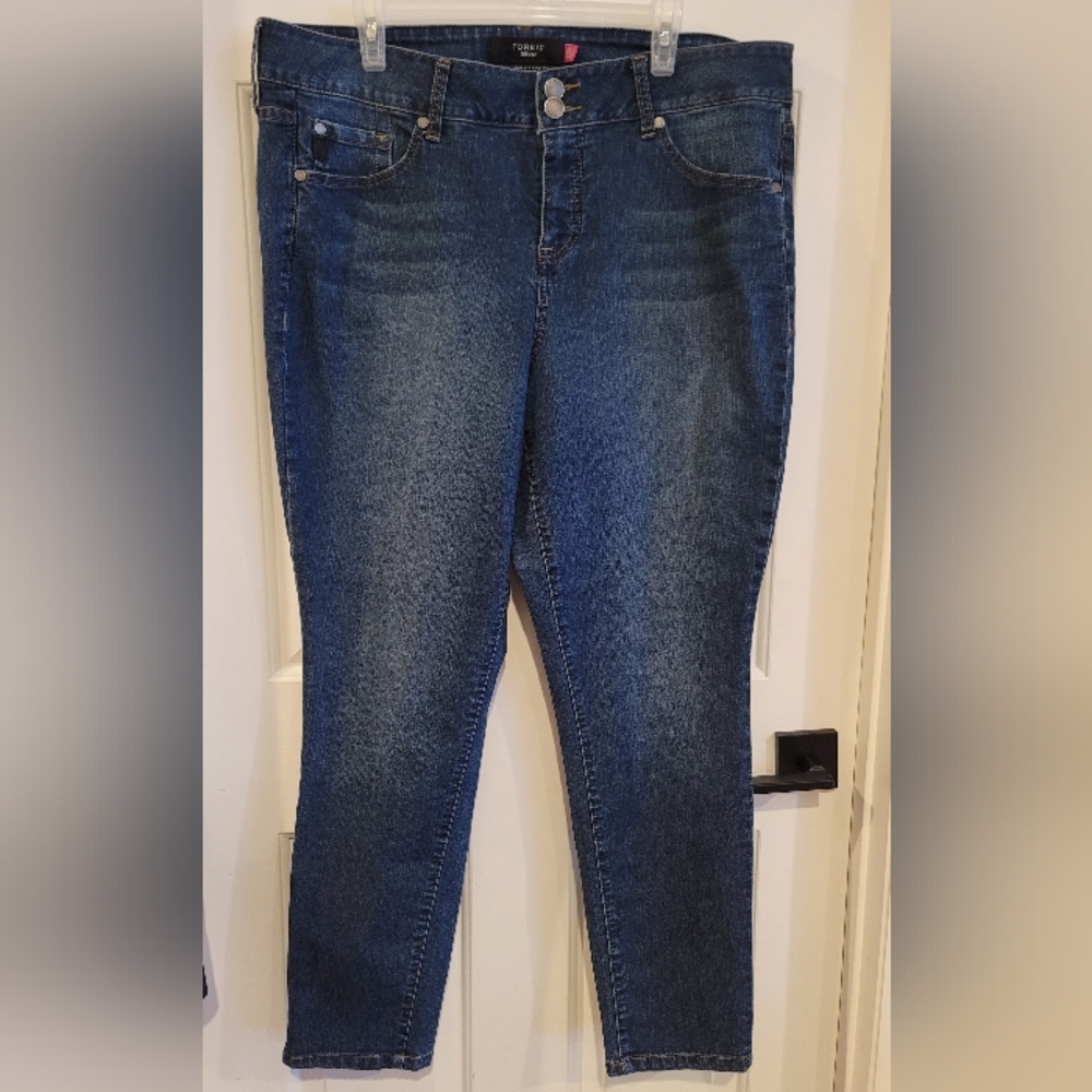 Torrid Size 22R Denim Slim Fix Jeans